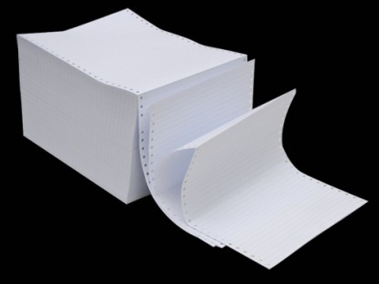 กระดาษต่อเนื่องไม่มีเส้น - โรงงานผลิตกระดาษใบเสร็จ - ศรีไทยเปเปอร์ซัพพลาย